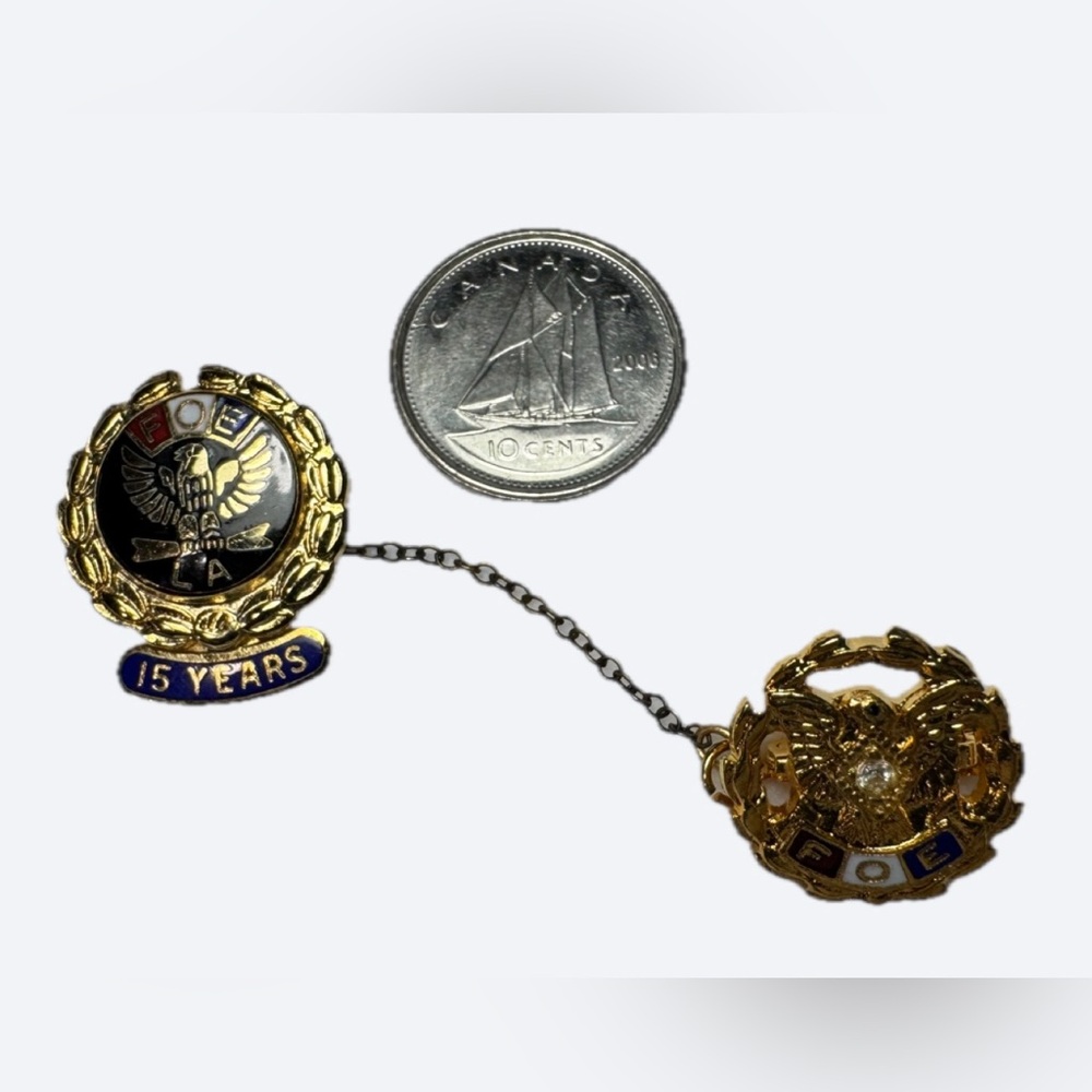 FOE LA 15 Years Brooch